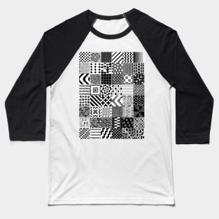 Graphic black n white tee Baseball T-Shirt